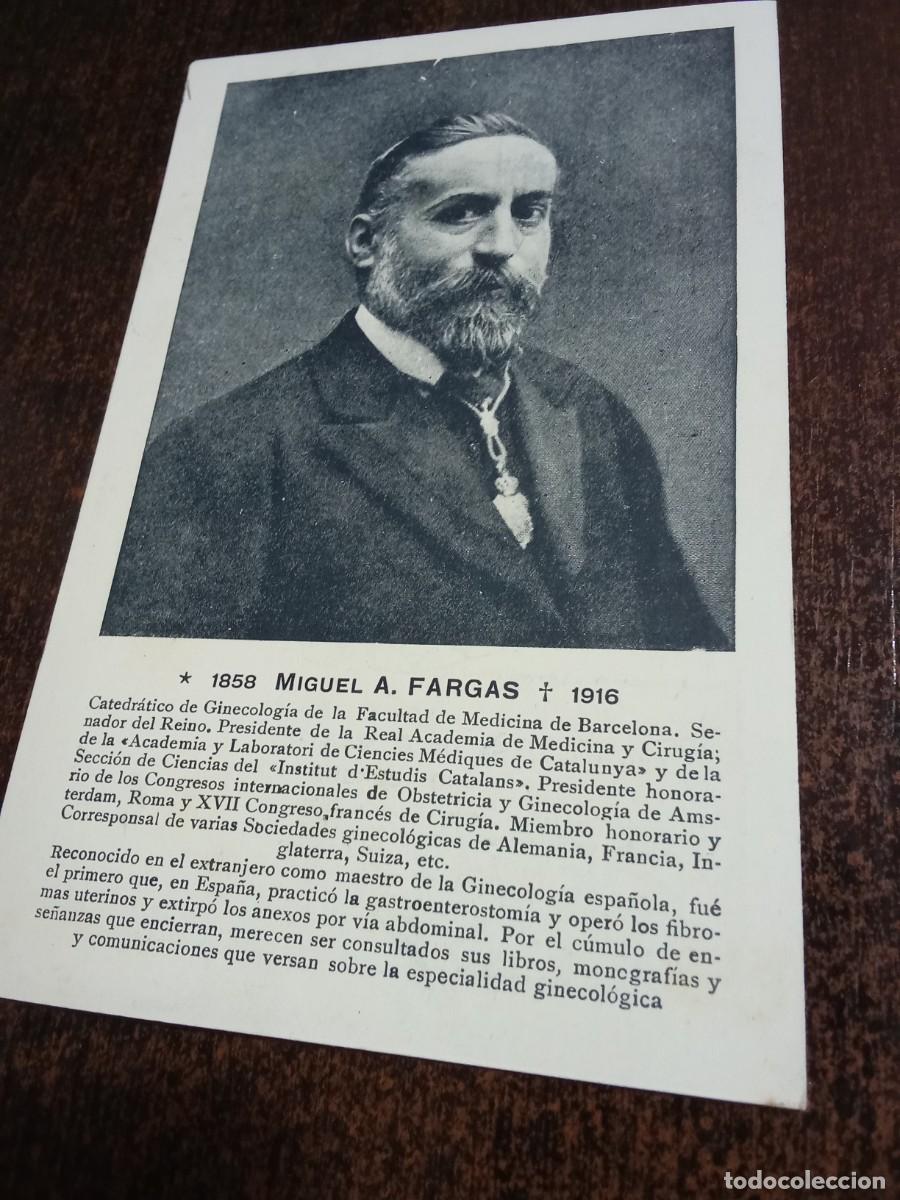 Postales: Miguel.A. Fargas.1858-1916.