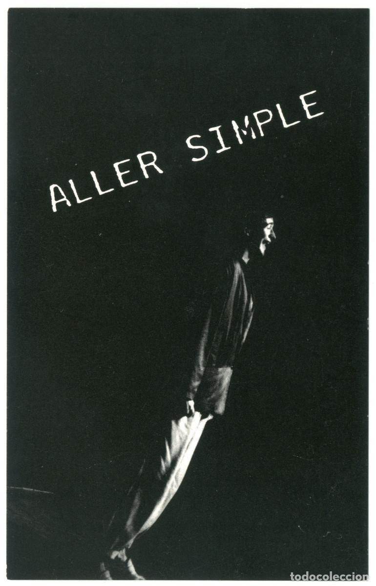 Postales: Eph&eacute;meride Th&eacute;&acirc;tre (1987). Aller Simple (Club de Bridge. Avignon)