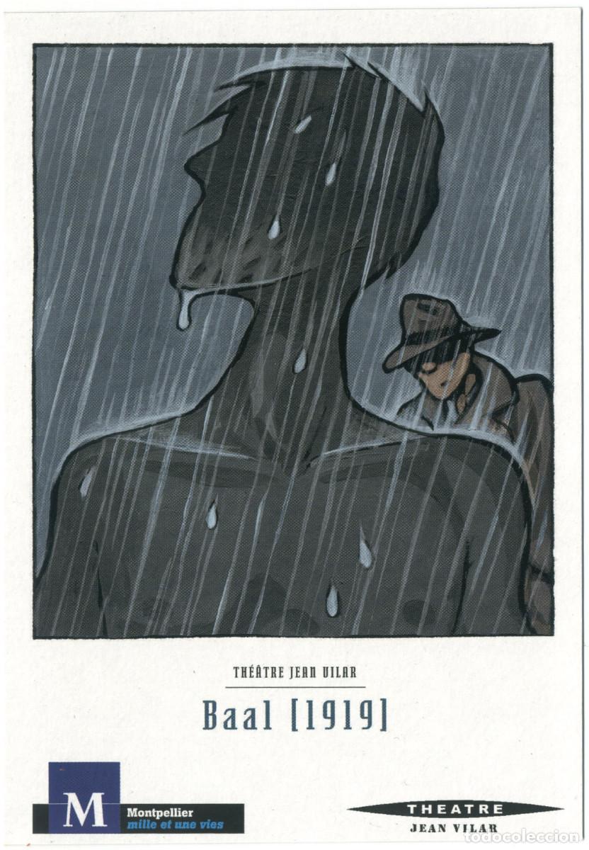 Postales: Th&eacute;&acirc;tre Jean Vilar (Montpellier). Baal, de Bert Brecht; dir. Mathias Beyler & Compagnie U-structuren