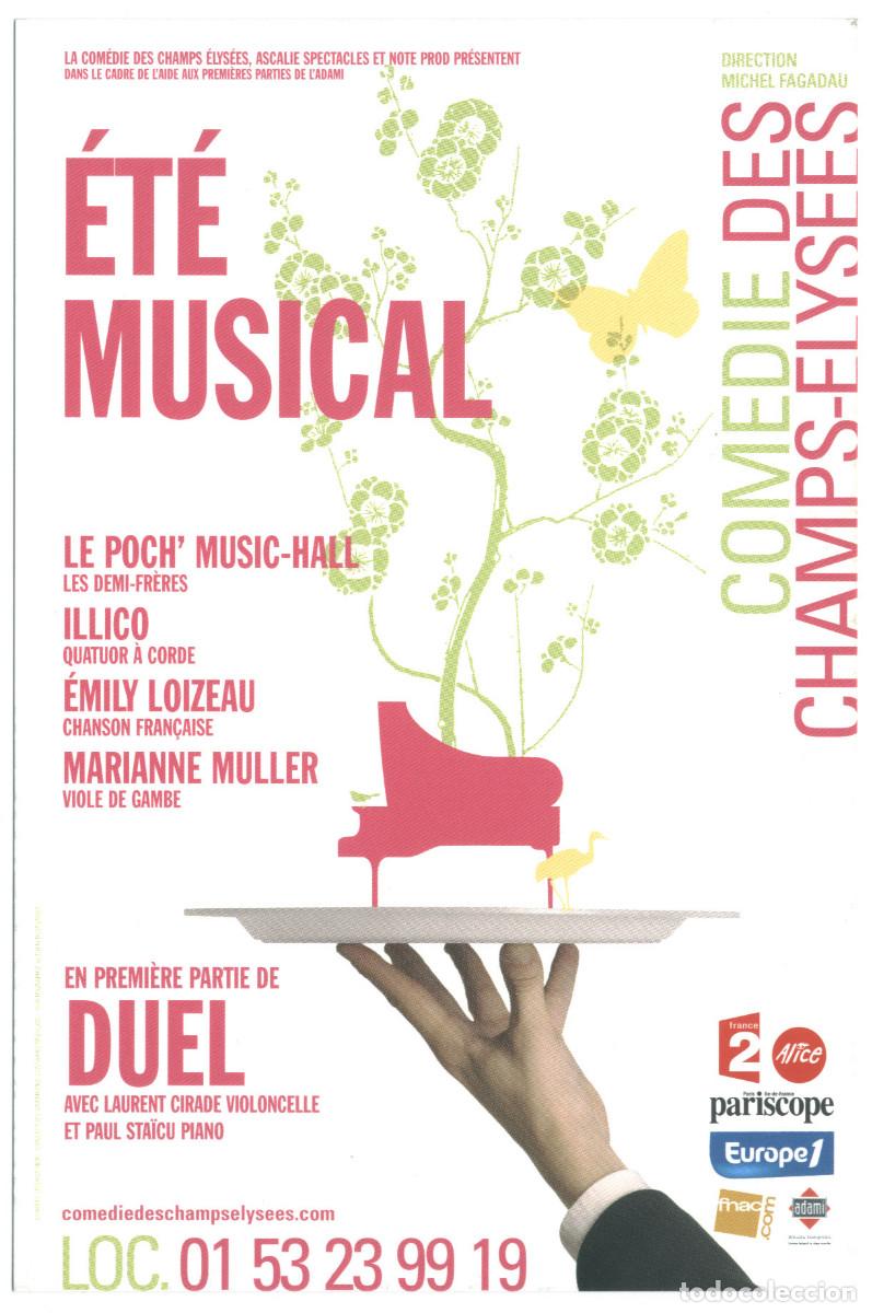 Postales: Com&eacute;die des Champs &Eacute;lys&eacute;es (Paris. 2006). &Eacute;t&eacute; musical