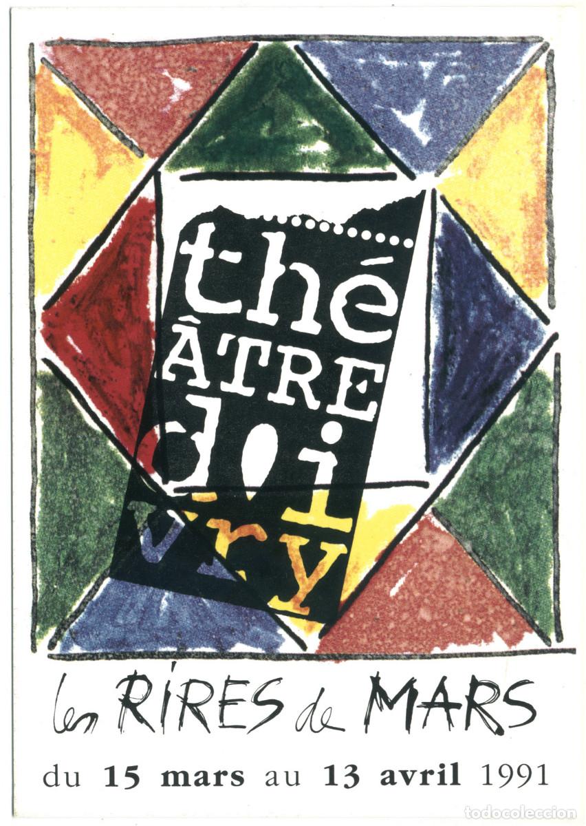 Postales: Th&eacute;&acirc;tre des Quartiers d'Ivry (Ivry sur Seine. 1991). Les rires de Mars, de Compagnie Catherine Dast&eacute;
