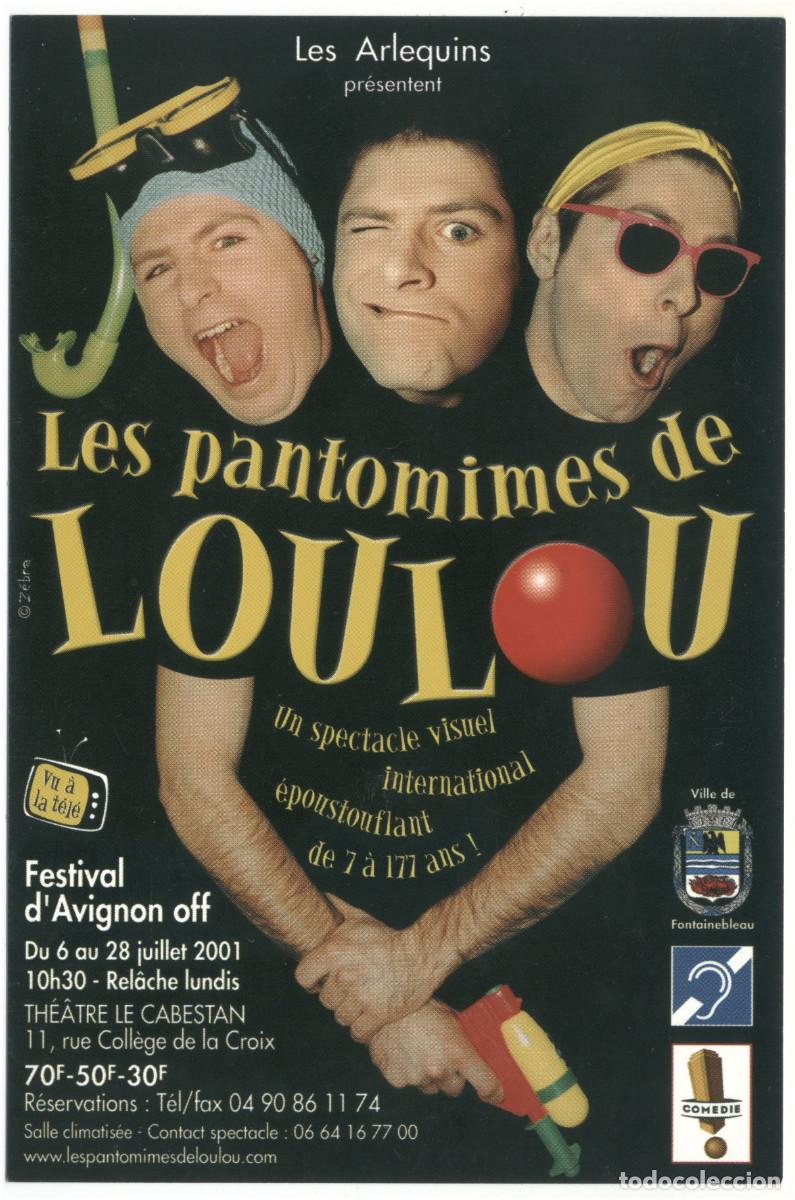 Postales: Les Arlequins (2001). Les pantomimes de Loulou (Th&eacute;&acirc;tre le Cabestan)