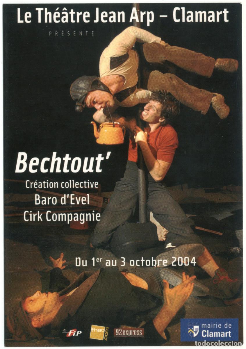 Postales: Th&eacute;&acirc;tre Jean-Arp (Clamart. 2004). Bechtout', de Baro d'Evel Cirk Compagnie