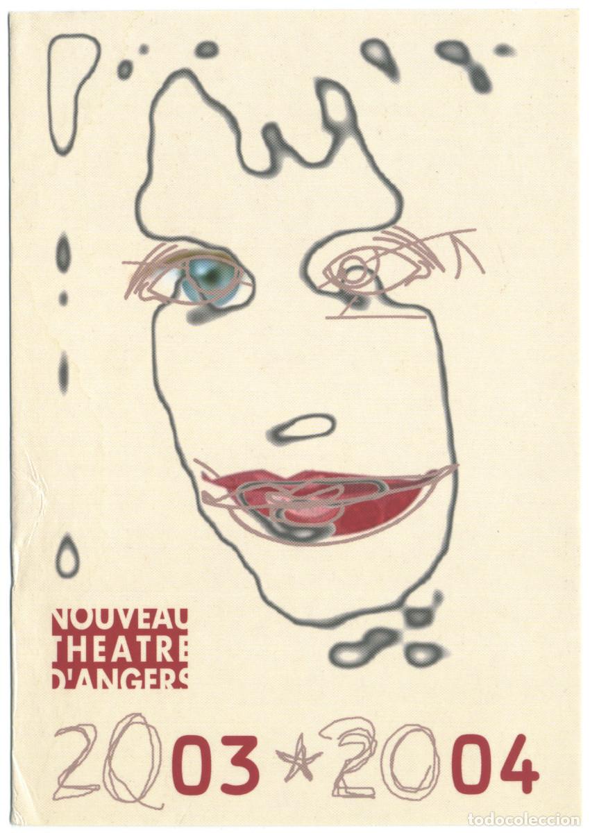 Postales: Nouveau Th&eacute;&acirc;tre d'Angers. Saison 2003-2004