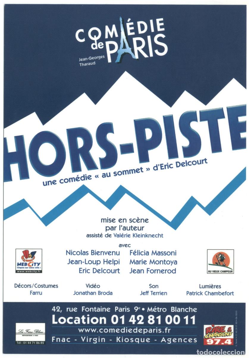 Postales: Com&eacute;die de Paris. Hors-piste, de Eric Delcourt