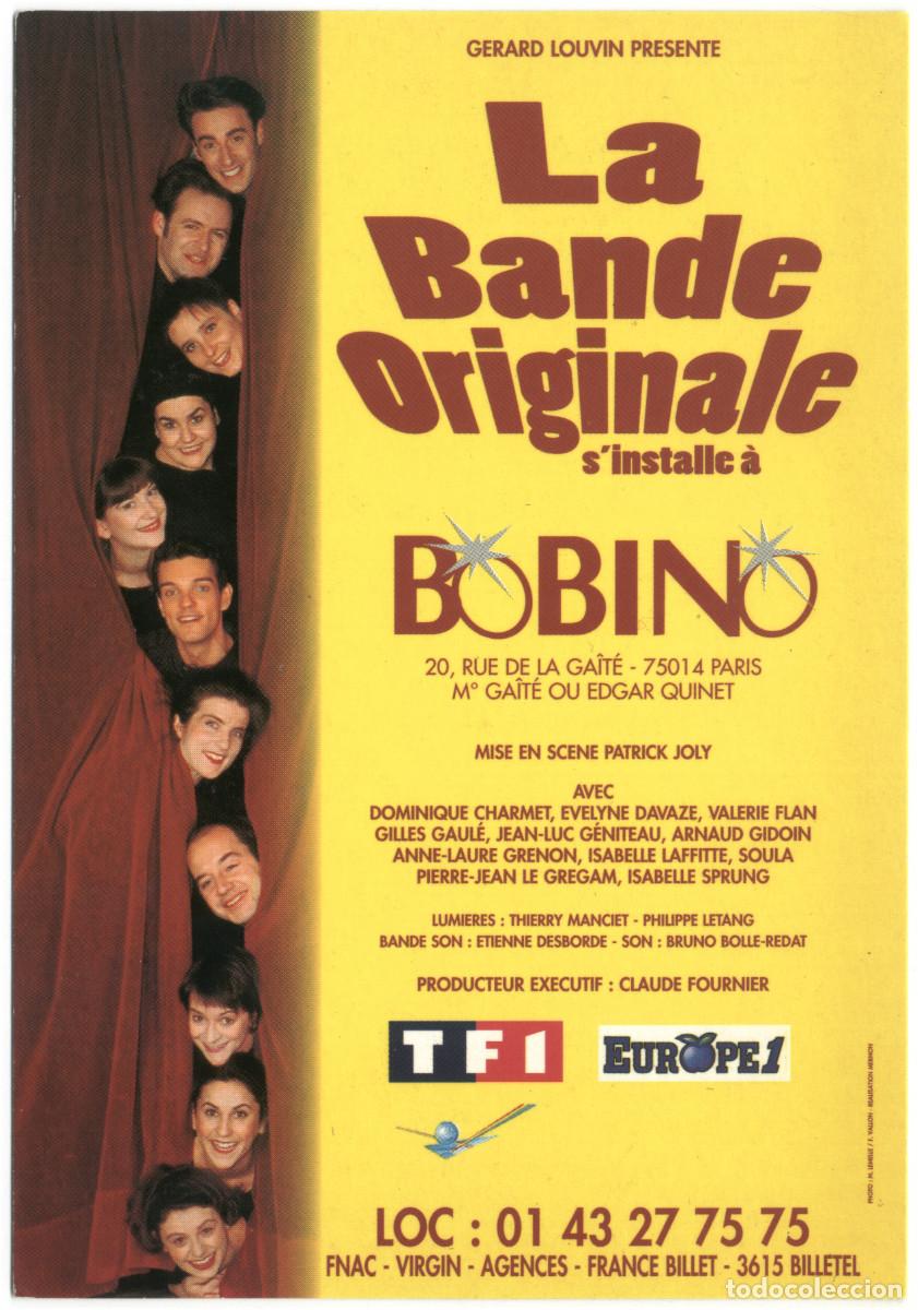Postales: Bobino (Paris). La bande originale; dir. Patrick Joly - Foto 1