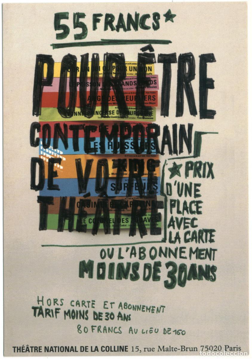 Postales: Th&eacute;&acirc;tre National de la Coline (Paris)