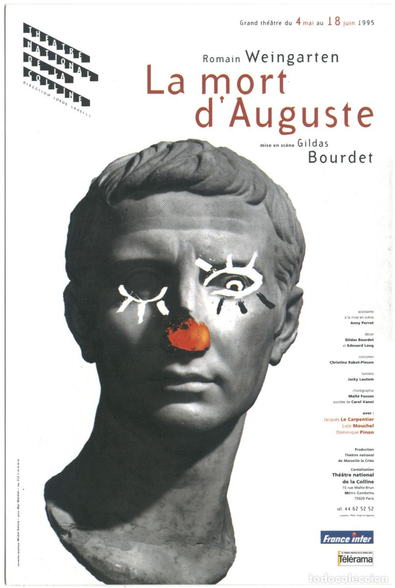 Postales: 5 Postales dise&ntilde;o Th&eacute;&acirc;tre National de la Coline (Paris. 1994-95).