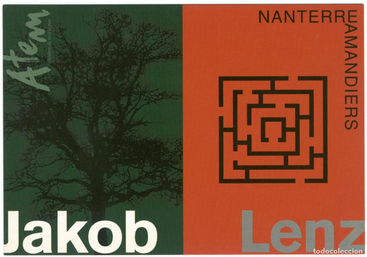 Postales: Th&eacute;&acirc;tre Nanterre-Amandiers (1995). Jakob Lenz, de Wolfgang Rihm & Micha&euml;l Fr&ouml;hling & Georg B&uuml;rchner;