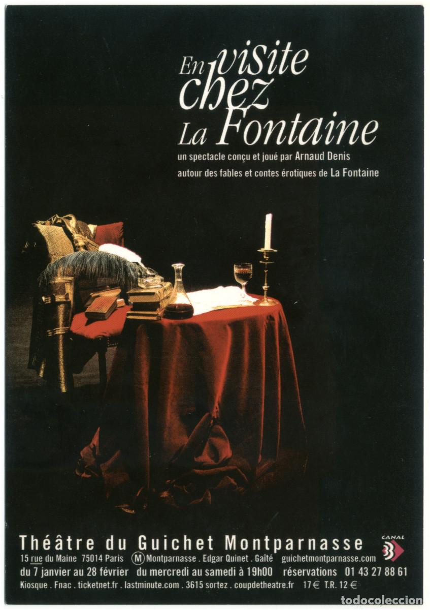 Postales: Guichet Montparnasse (Paris). En visite chez La Fontaine, de Arnaud Denis