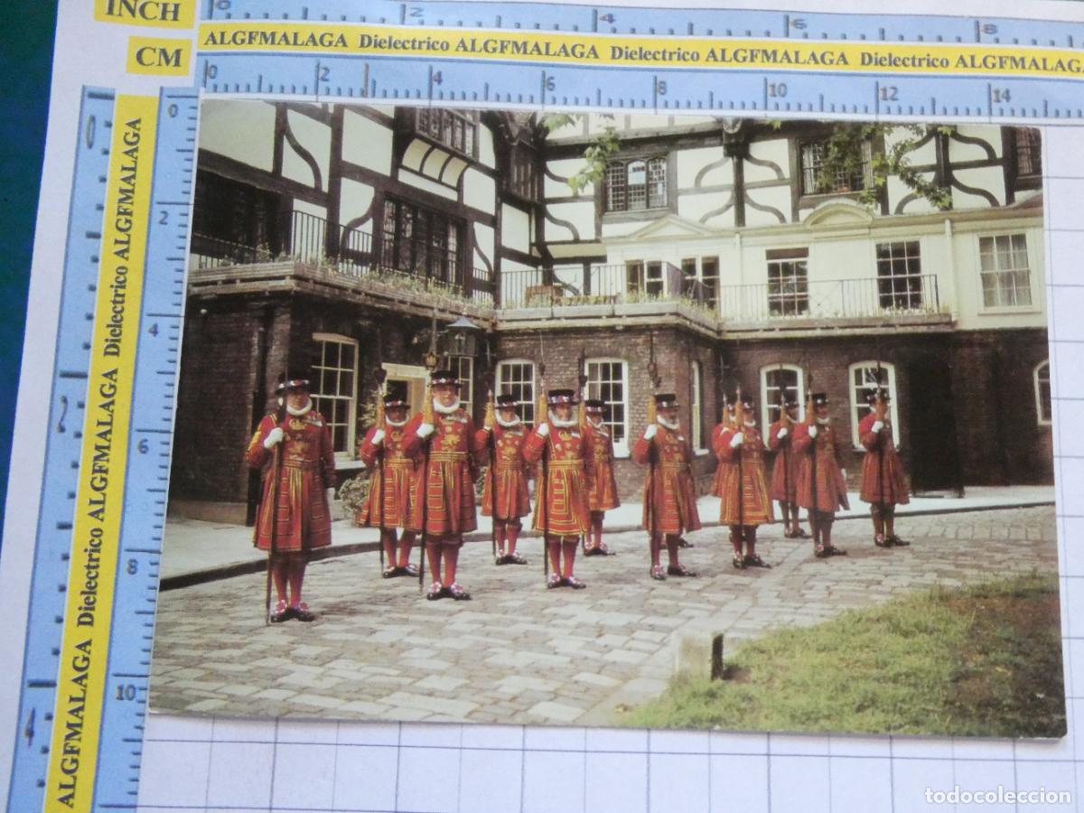 Postales: POSTAL PUBLICITARIA. PUBLICIDAD DESTILER&Iacute;A GINEBRA BEEFEATER GIN DISTILLERY. 1650