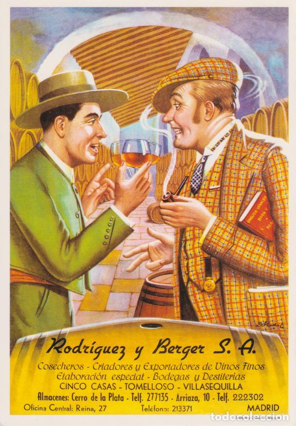 Postales: POSTAL PUBLICITARIA RODRIGUEZ Y BERGER - EDICIONES AM 3242 - S/C