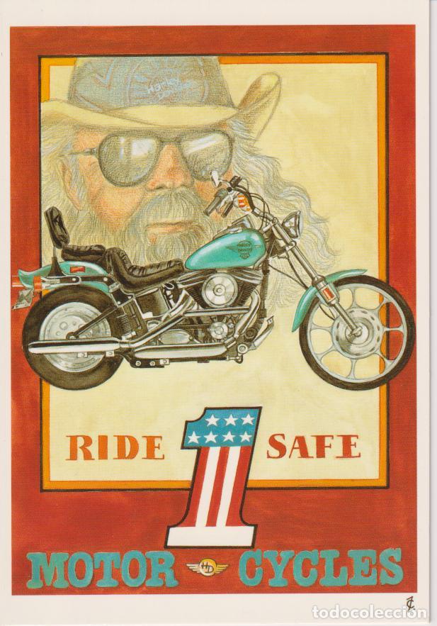 Postales: POSTAL PUBLICITARIA CARTELES MOTOR CICLES - EDICIONES AM 1809 - S/C