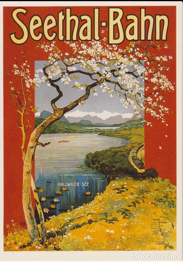 Postales: POSTAL PUBLICITARIA CARTELES SEETHAL-BAHN - PHOTOGLOB 1718 - S/C