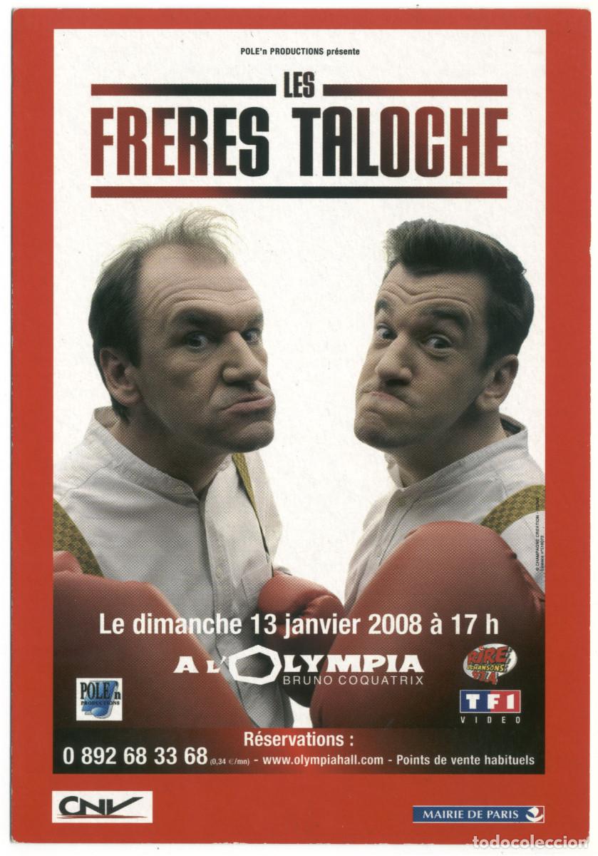Postales: CNV Mairie de Paris (Olympia. 2008). Les Fr&egrave;res Taloche