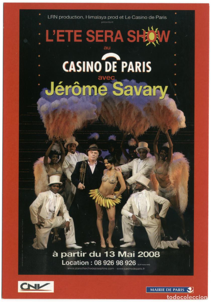 Postales: CNV Mairie de Paris (Casino de Paris. 2008). L'&eacute;t&eacute; sera show, de Jor&ecirc;me Savary