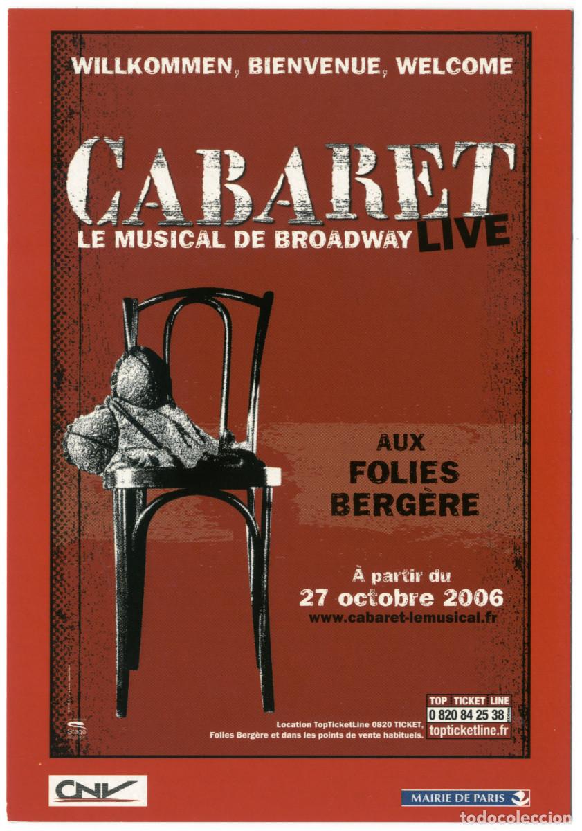 Postales: CNV Mairie de Paris (Folies Bergere. 2006). Cabaret