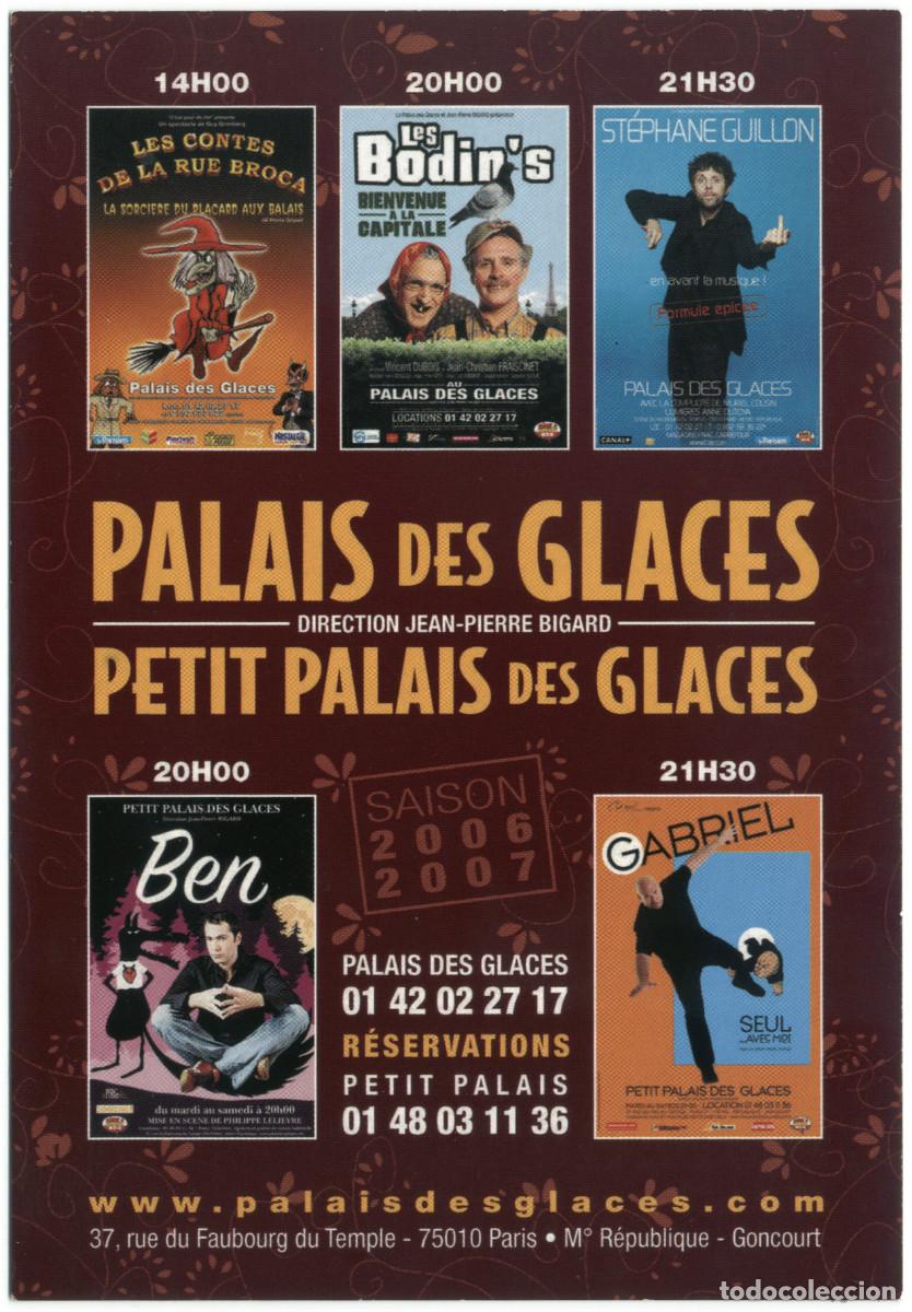 Postales: Palais des Glaces (Paris). Saison 2006-2007