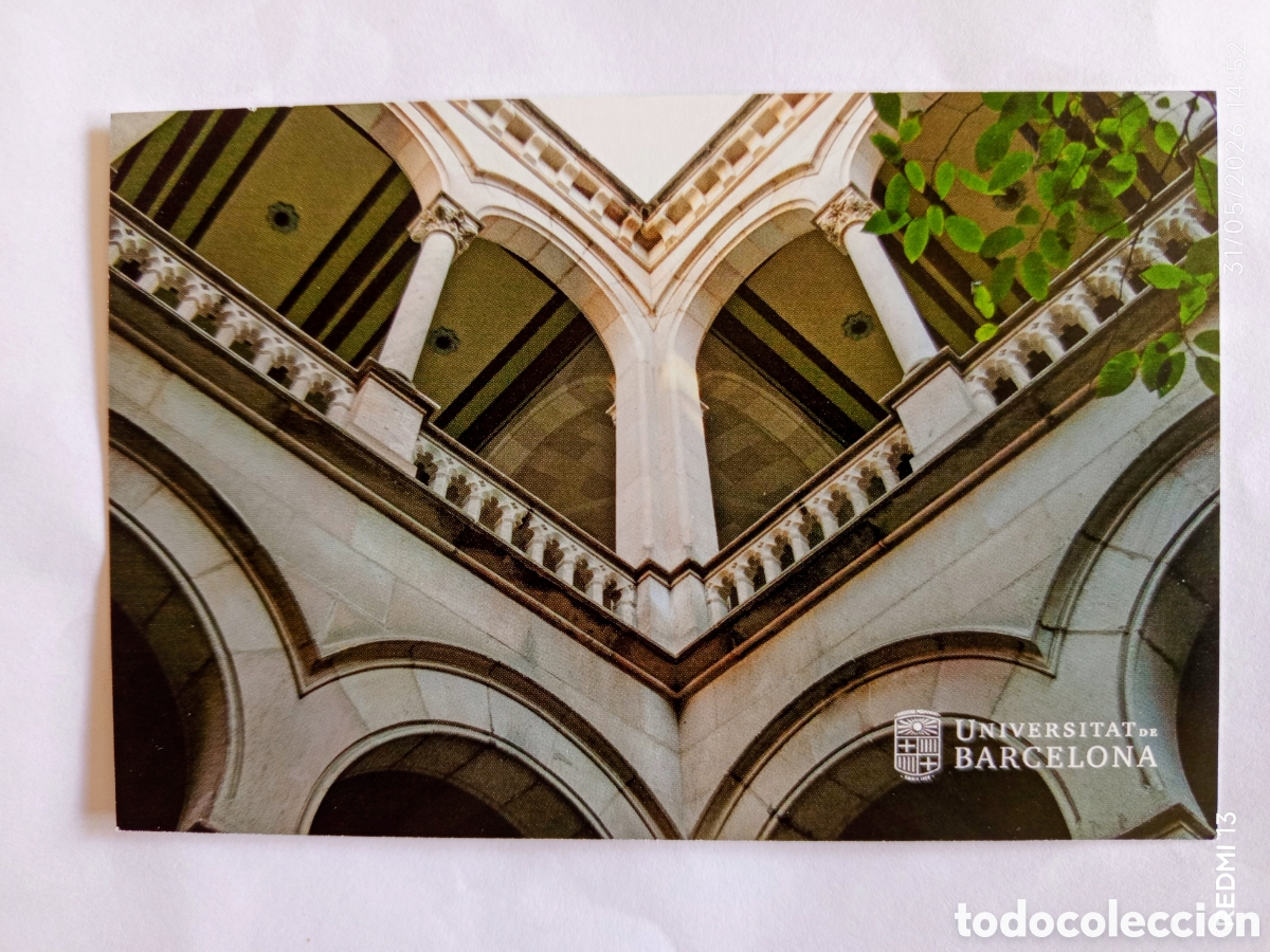 Cartes Postales: 2 postales Universidad de Barcelona