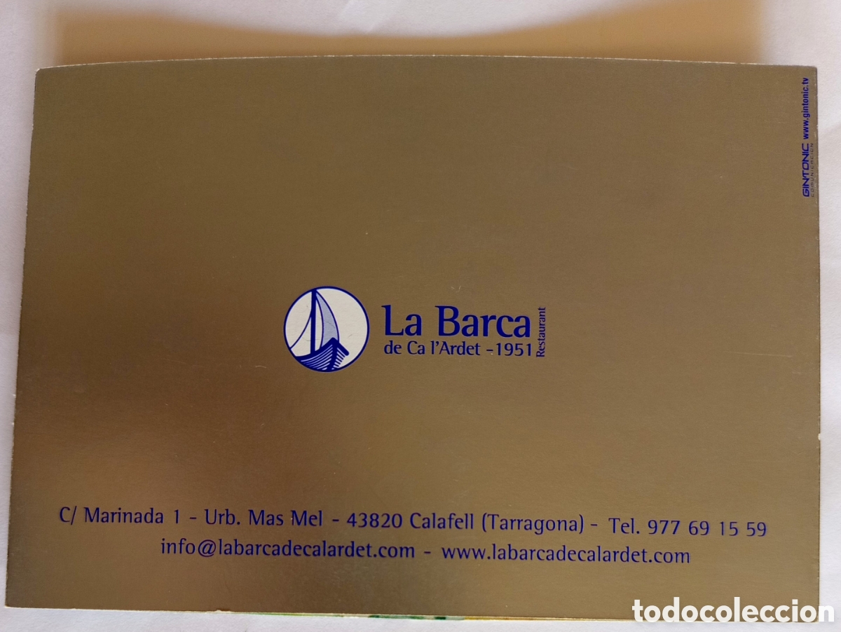 Postkarten: Postal restaurante de Tarragona