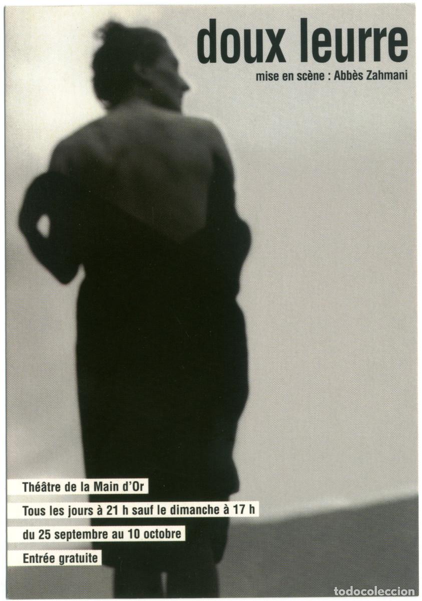Postales: Th&eacute;&acirc;tre de la Main d'Or (Paris). Doux leurre; dir. Abb&egrave;s Zahmani