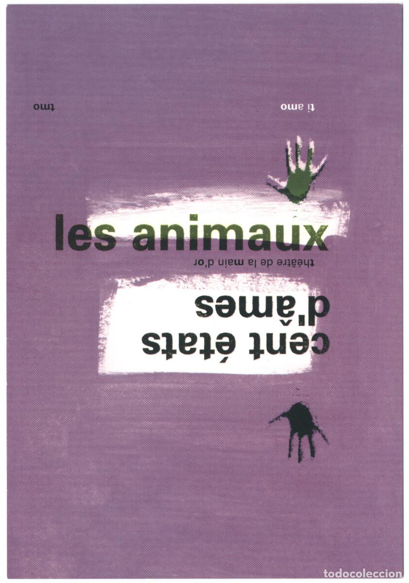 Postales: Th&eacute;&acirc;tre de la Main d'Or (Paris). Cent &eacute;tats d'&acirc;mes, de Jean-Gabriel Nordmann & Jean_luc Lagarce; dir