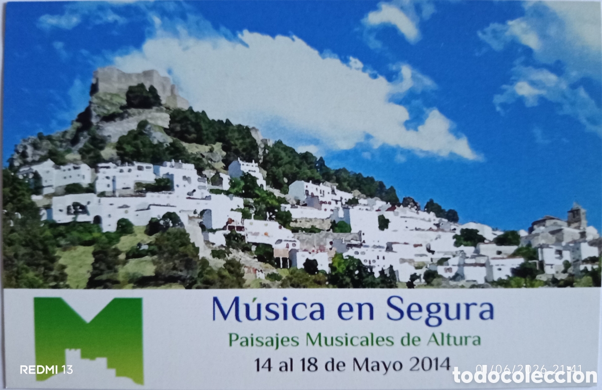 Postales: M&uacute;sica en Segura, 2014
