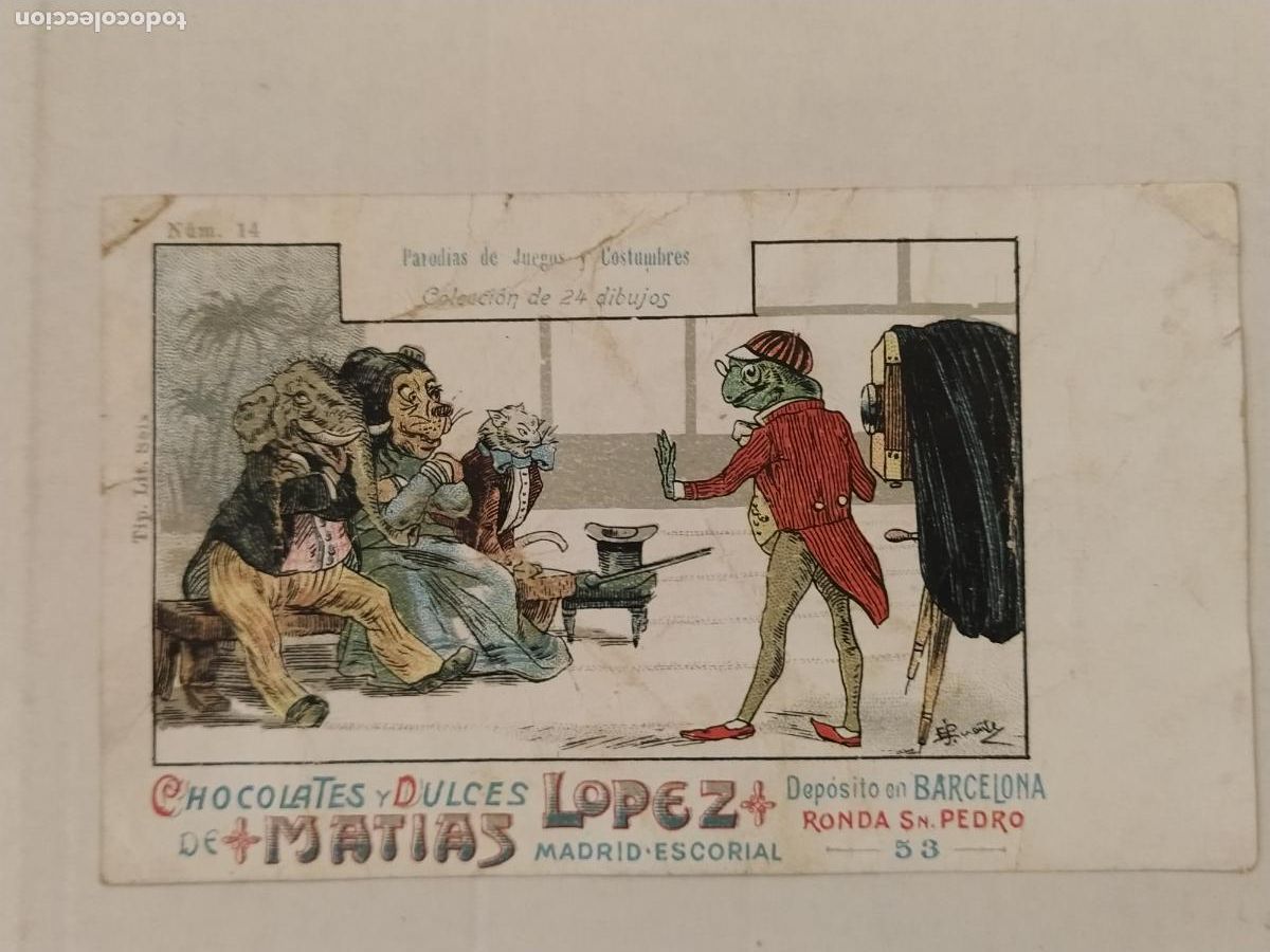 Postales: CHOCOLATES Y DULCES MARIAS LOPEZ - PUBLICIDAD - REVERSO SIN DIVIDIR -POSTAL ANTIGUA-(116.149)