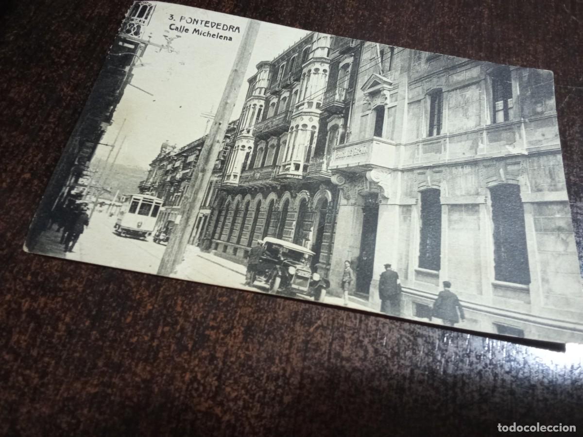Postales: Pontevedra.Calle Michelena.