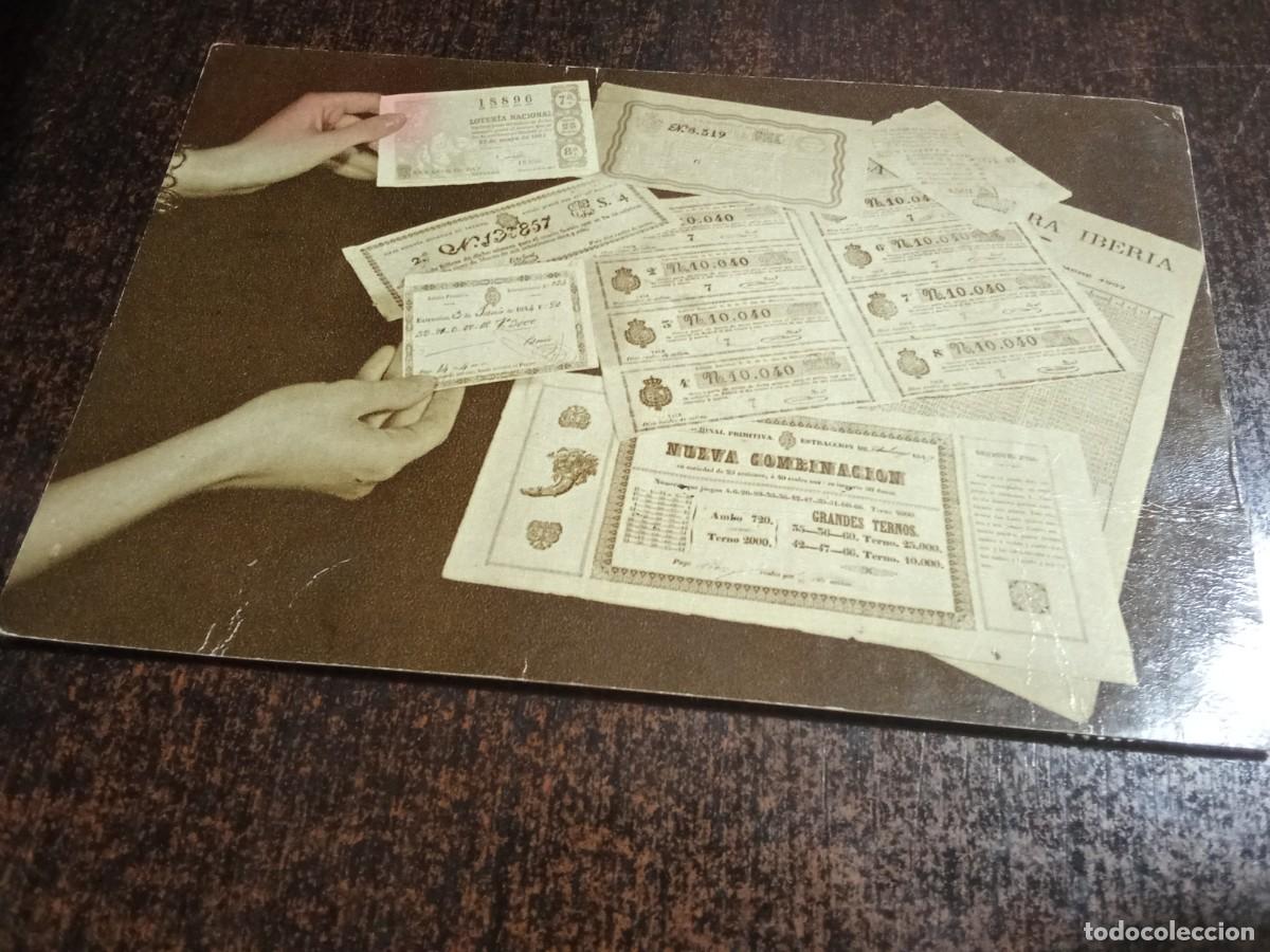 Postales: Magnifica postal de la Loteria Nacional - Concurso fotog. de 1964, Ayer y Hoy por B. Perez de Guzman