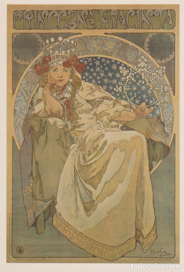 Postales: ILUSTRADOR: ALPHONSE MUCHA - PRINCEZNA HYACINTA, PRAGUE 1911 &ndash; S/C - REPRODUCCION