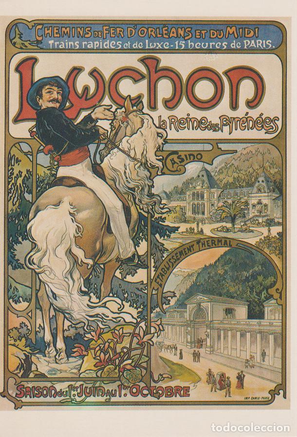 Postales: ILUSTRADOR: ALPHONSE MUCHA - LUCHON, PARIS 1895 &ndash; S/C - REPRODUCCION