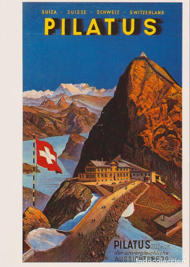 Postales: POSTAL PUBLICITARIA CARTELES: SUIZA, PILATUS - EDITION PHOTOGLOB 1519 - S/C