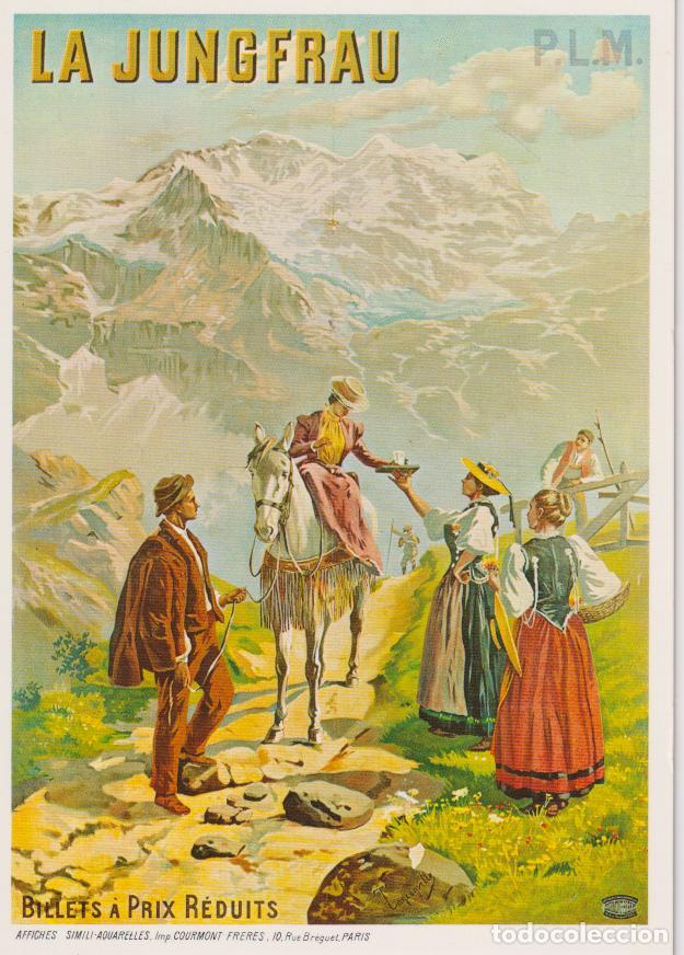 Postales: POSTAL PUBLICITARIA CARTELES: H.TANCONVILE, CHEMIN DE FER, PARIS-LYON - EDITION PHOTOGLOB 1165 - S/C