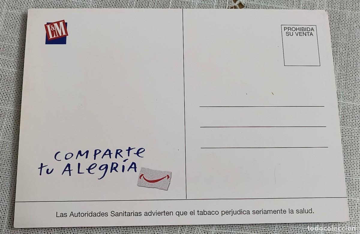 Postales: POSTAL PUBLICITARIA | L&M - SIN CIRCULAR - Foto 2