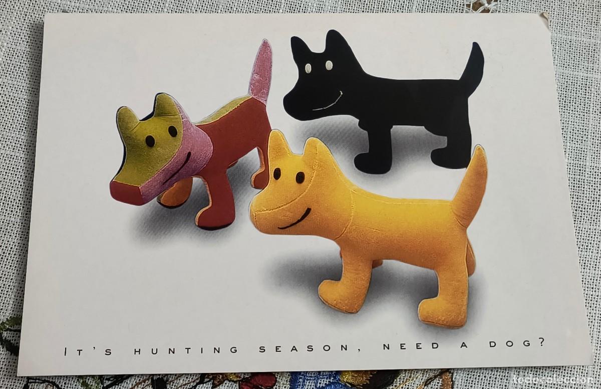 Postales: POSTAL PUBLICITARIA | PERROS DE COLORES / THE CHA CHA ORIGINAL