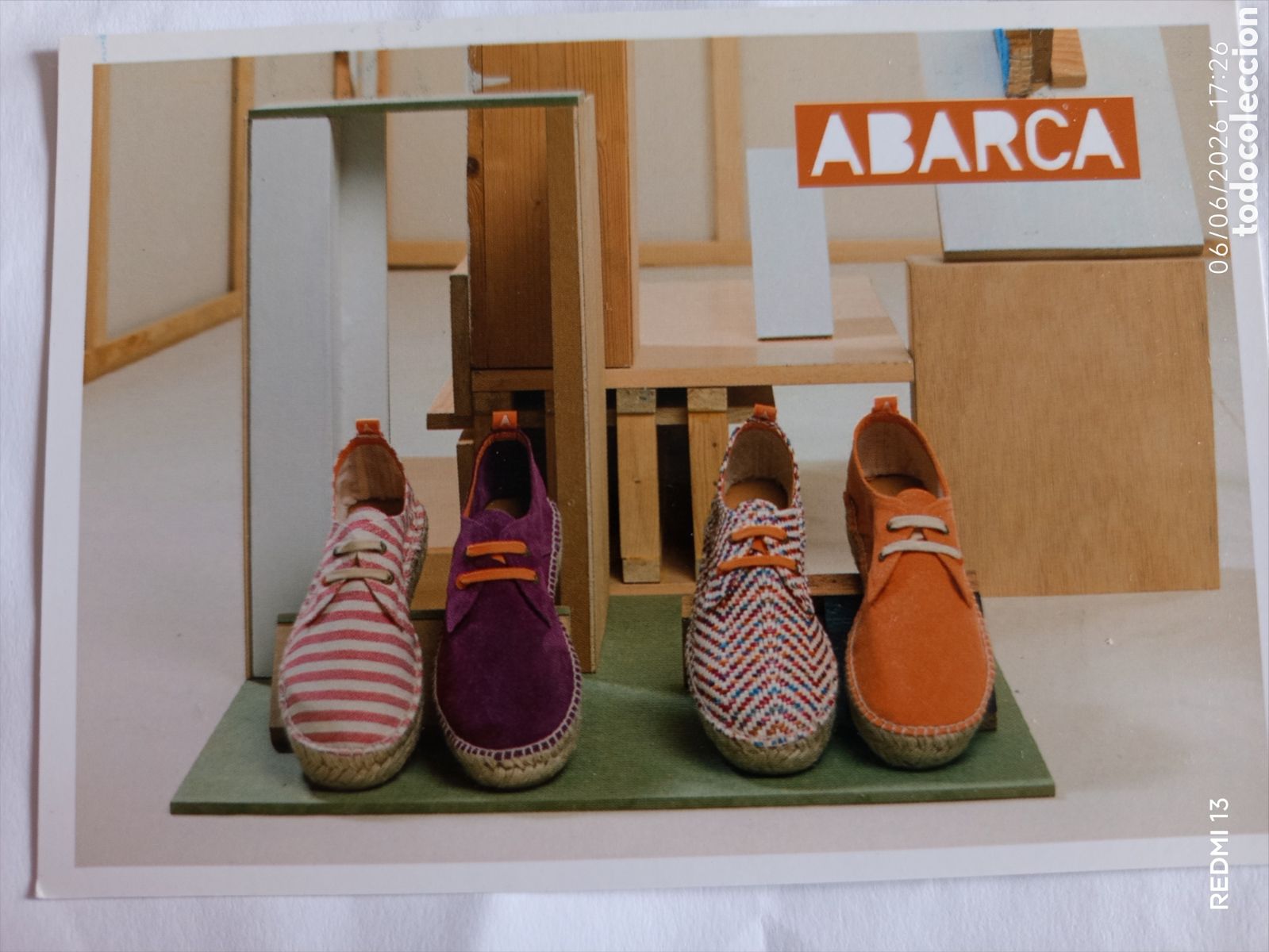 Postales: Publicidad ABARCA (calzado)