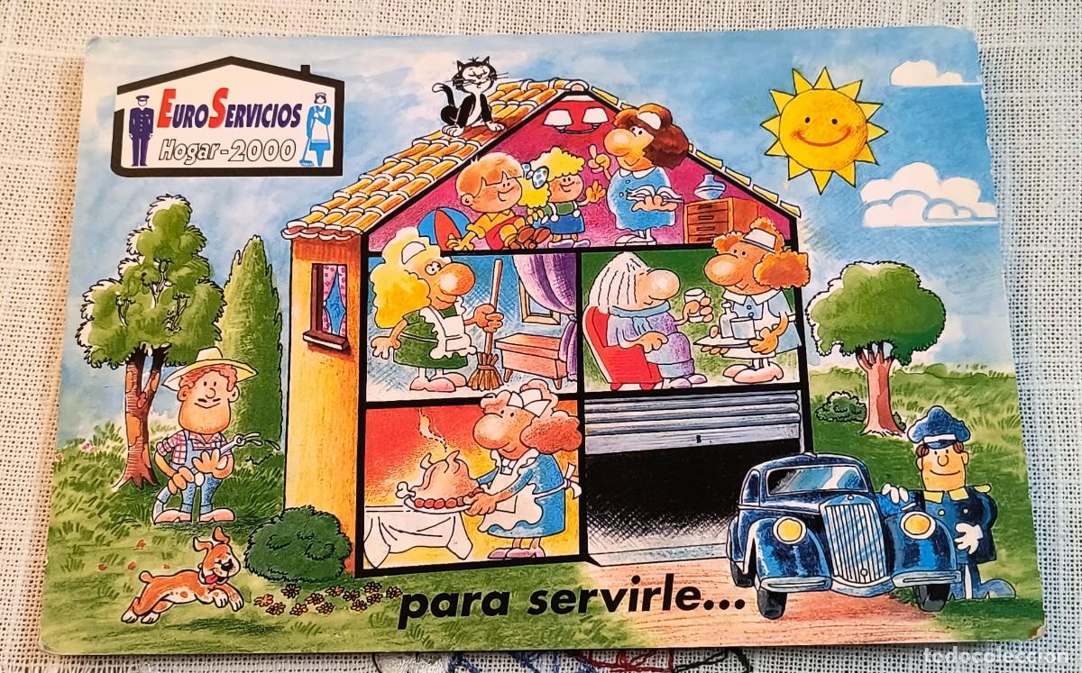 Postales: POSTAL PUBLICITARIA | EUROSERVICIOS HOGAR 2000