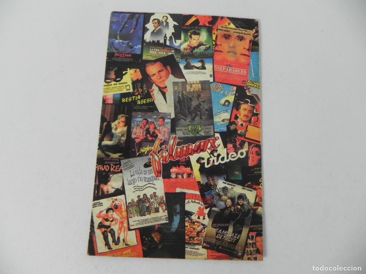 Postales: Postal publicitaria concurso Filmax Video - Radio Barcelona (1990) - Videoclub Fortes