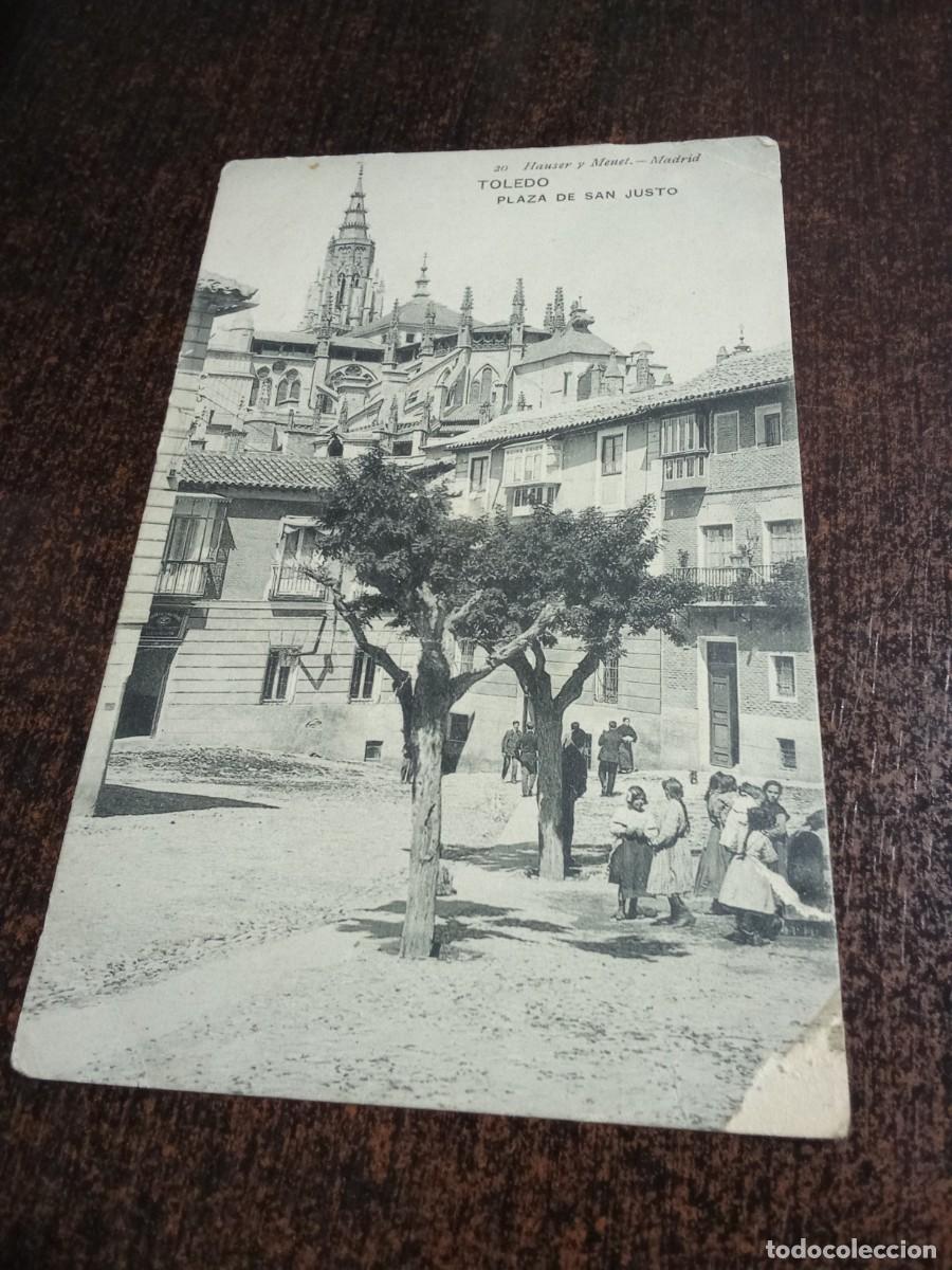 Postales: Toledo.Plaza de San Justo.