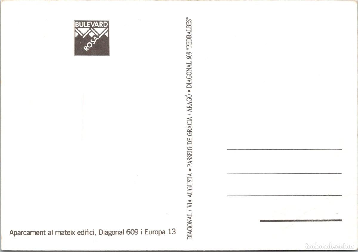 Postcards: Barcelona - El Bulevard Rosa - Diagonal/V&iacute;a Augusta - Passeig de Gr&agrave;cia/Arag&oacute; - Diagonal Pedralbes
