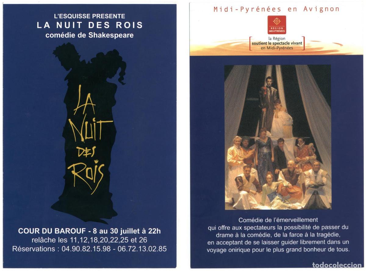 Postales: L'Esquisse_La Nuit des Rois, de Shakespeare