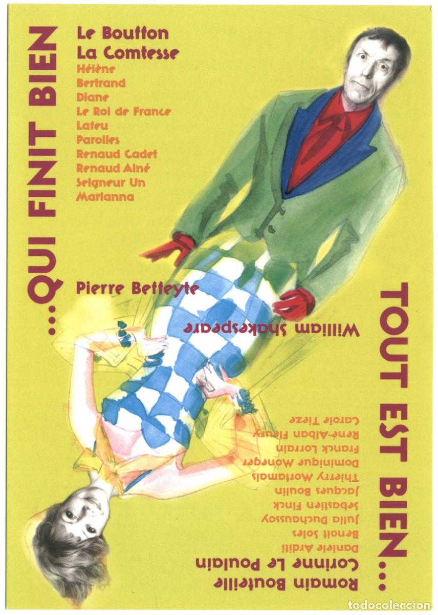 Postales: Compagnie du Pasage (Peris), dir. Pierre Beffeyte (2002)_Tout est bien... qui finit bien