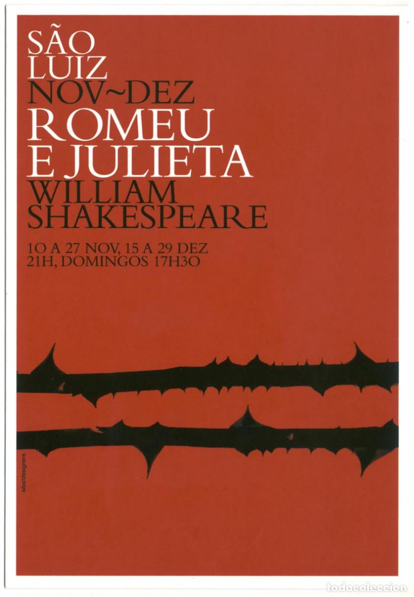Cartoline: Sao Luiz Teatro Municipal, dir. John Retallack_Romeo e Julieta