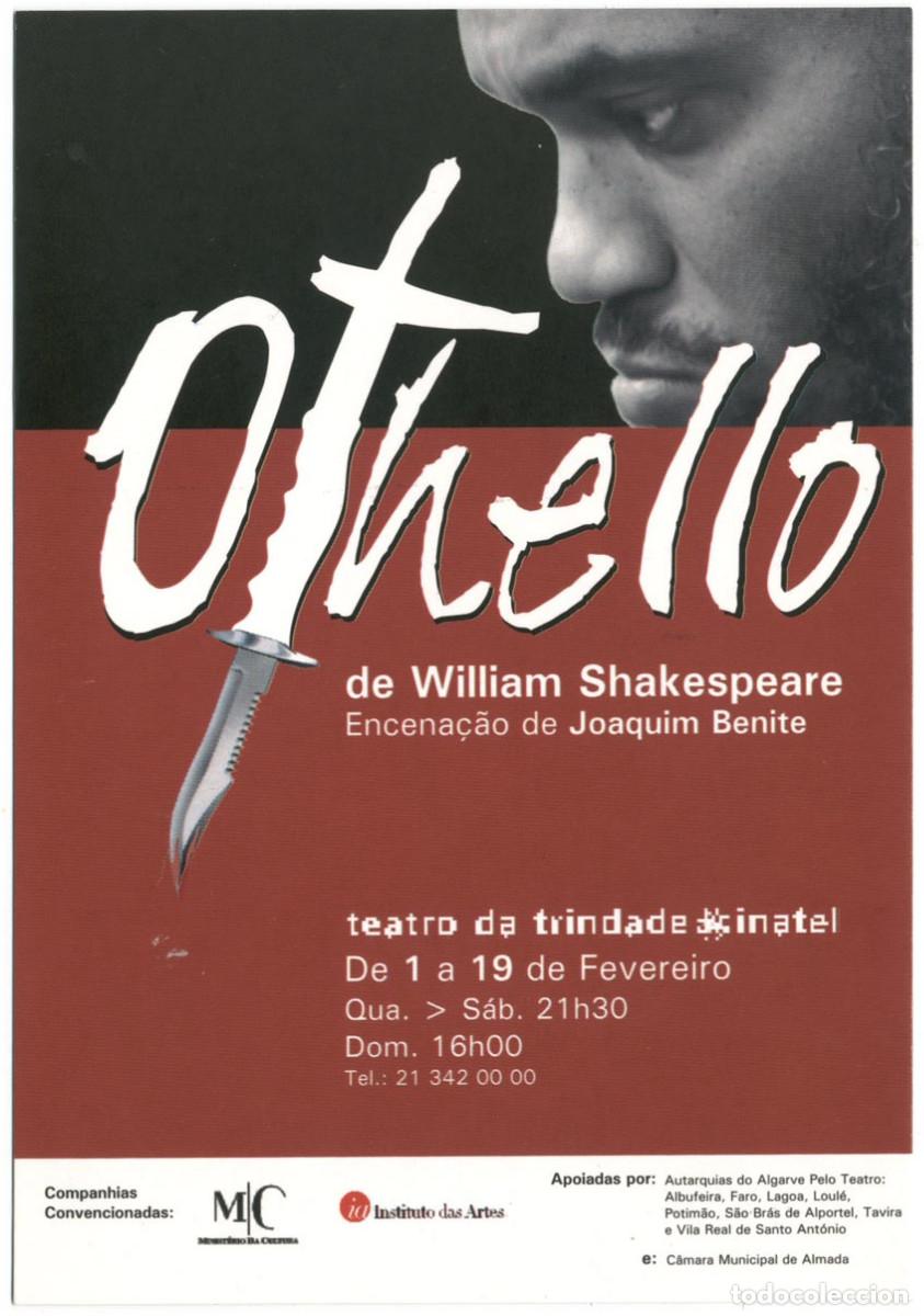 Postales: Teatro da Trindade Inatel, dir. Joaquim Benite_Othello