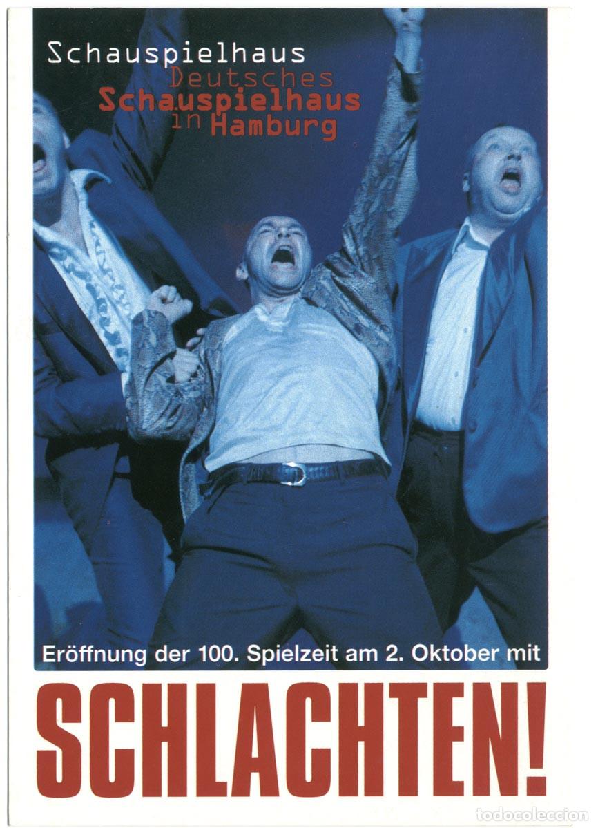 Postales: Deutsches Schauspielhaus, dir. Tom Lanoye & Luk Perceval (Hamburg)_Schlachten