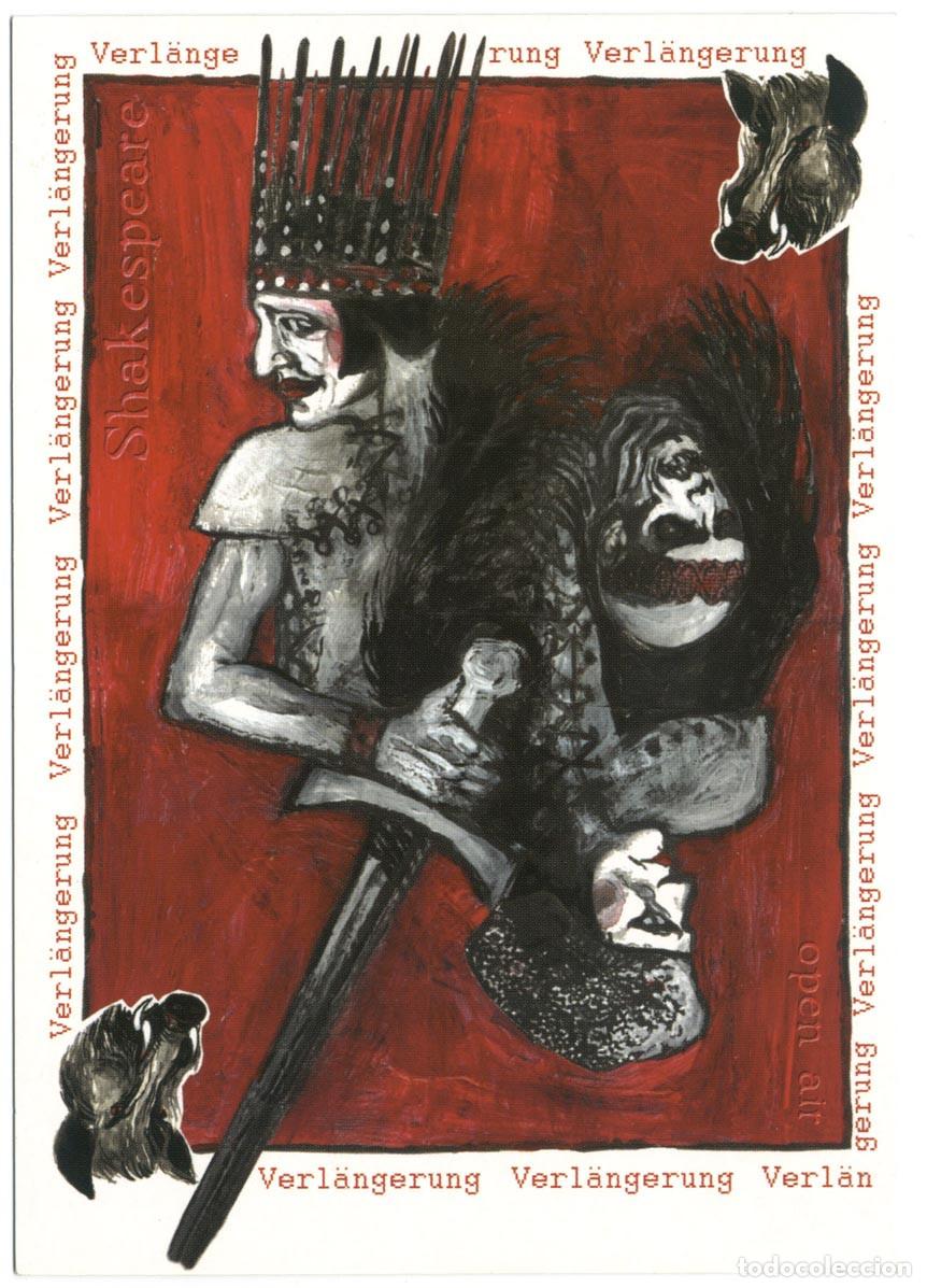 Cartoline: Hexenkessel Hoftheater, dir. J. Zimmermann_Richard III