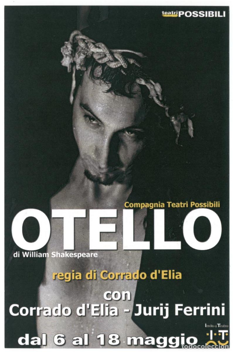 Postcards: Teatri Possibili, dir. Corrado d'Elia_Otello (CRT Teatro dell'Arte (Milano)