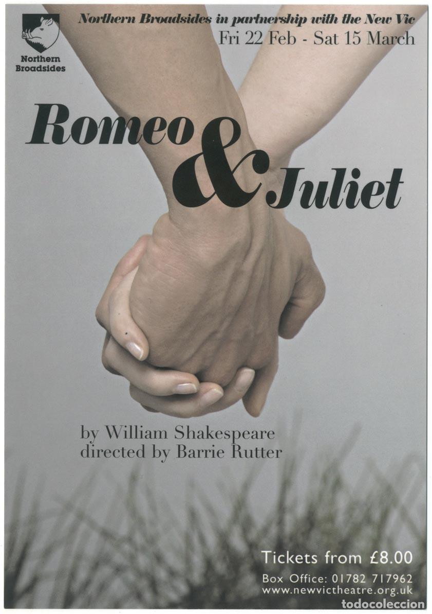 Postales: Northern Broadsides & New Vic Theatre (dir. Barrie Rutter)_Romeo & Juliet