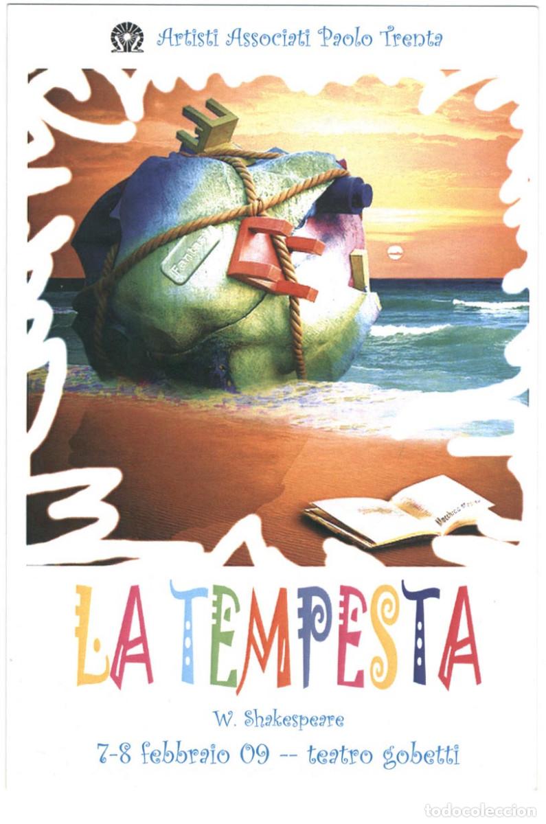 Postales: Artisti Associati Paolo Trenta. La Tempesta, dir. Elena Cortese (Teatro Gobetti. 2009)